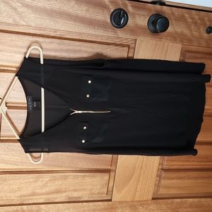 August Silk sleeveless blouse